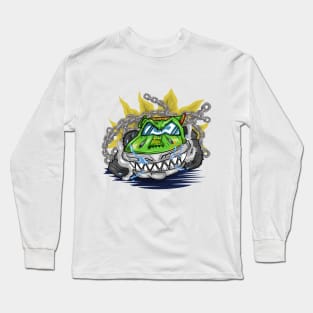 Car with Chains and evil Eye Long Sleeve T-Shirt